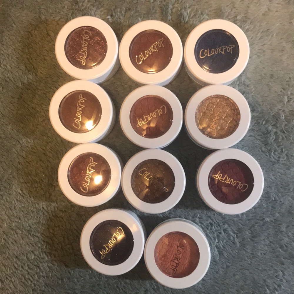Colourpop Super Shock Shadow Bundle of 11